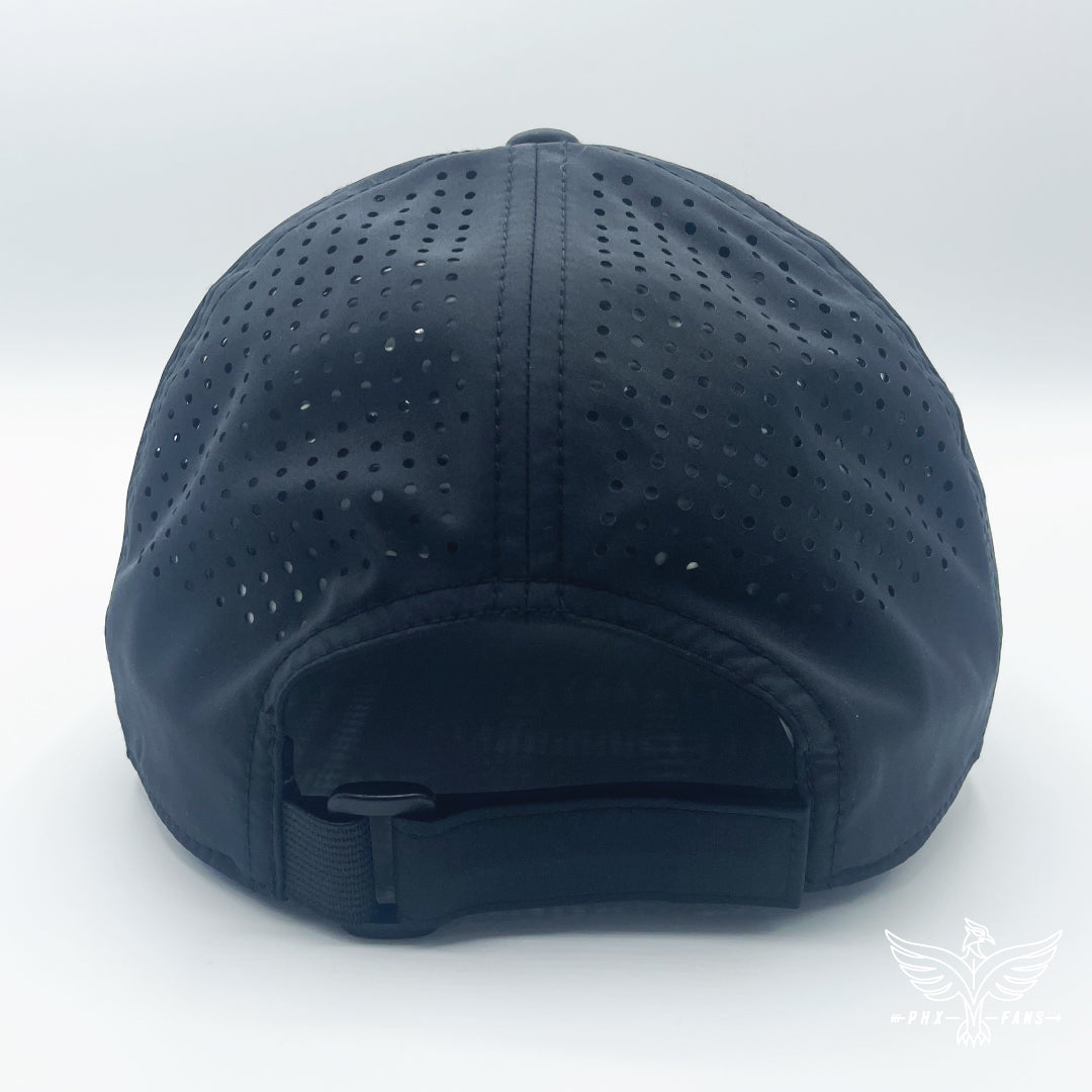 State of Baseball sand and red Curved Performance hat