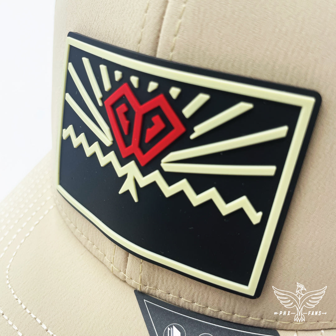 State of Baseball sand and red Desert Elite Curved hat