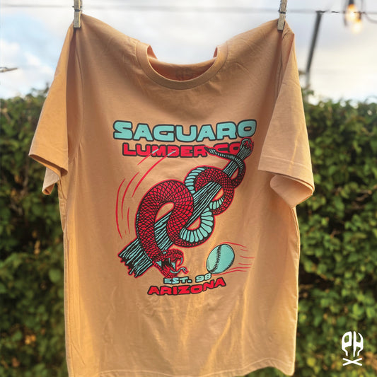 Saguaro Lumber Co. sand dune t-shirt