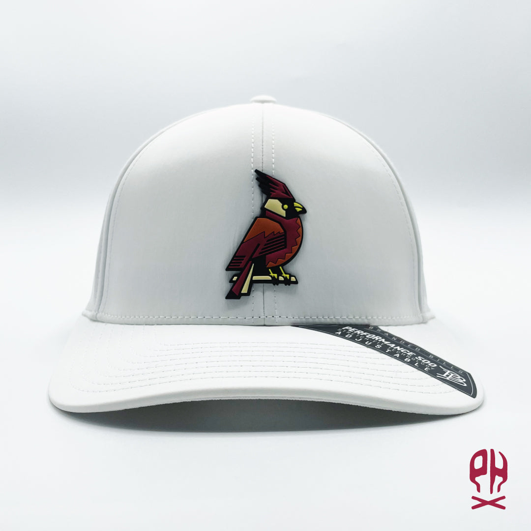 Kachina Card White Curved Performance hat