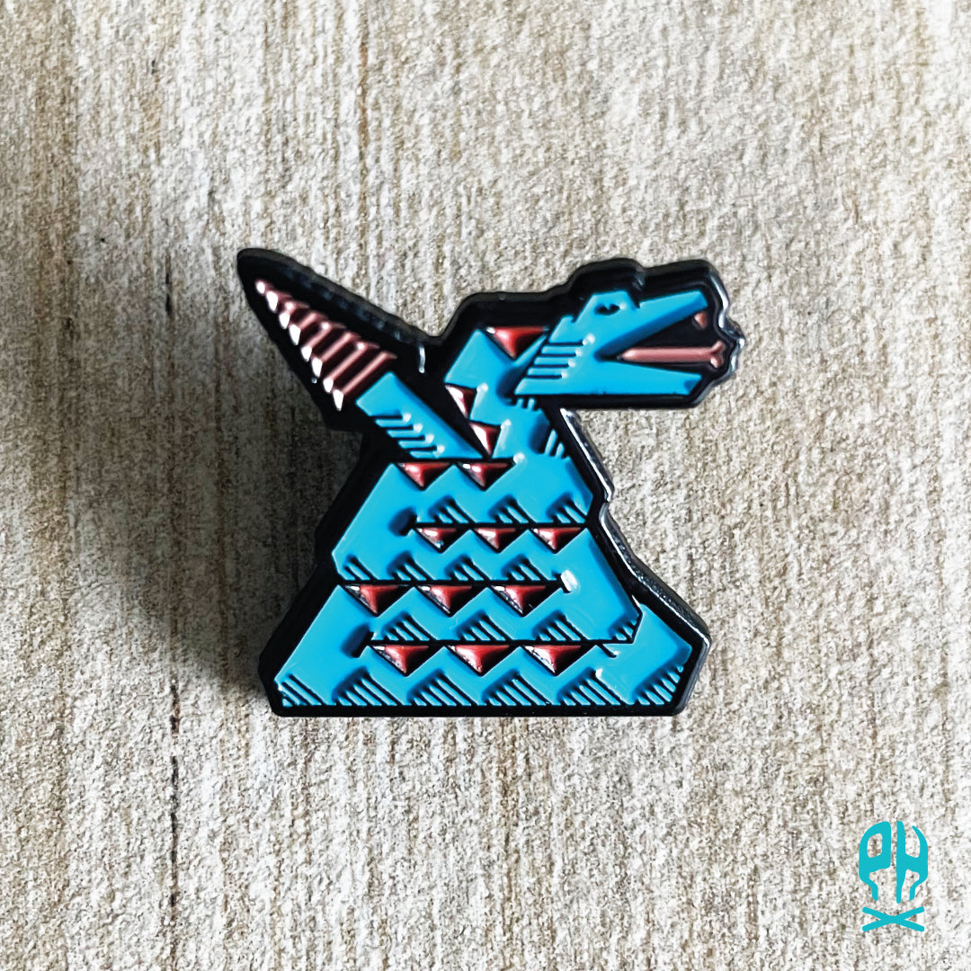 Kachina Snake enamel pin