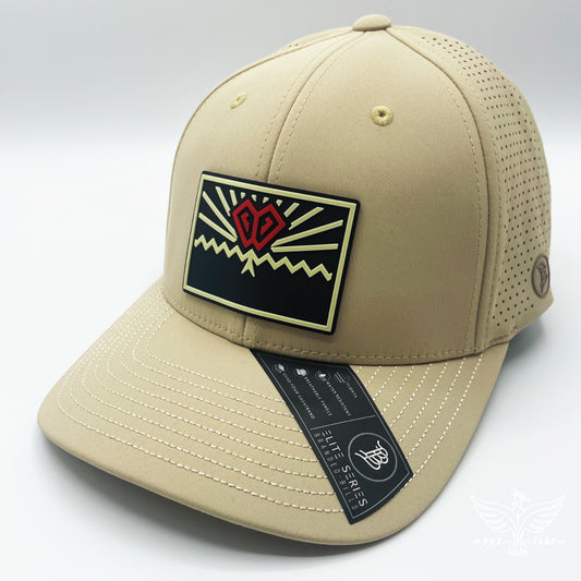 State of Baseball sand and red Desert Elite Curved hat