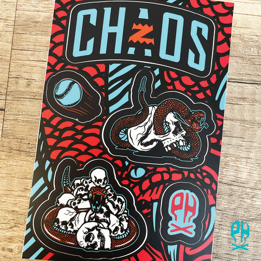 AZ CHAOS sticker sheet