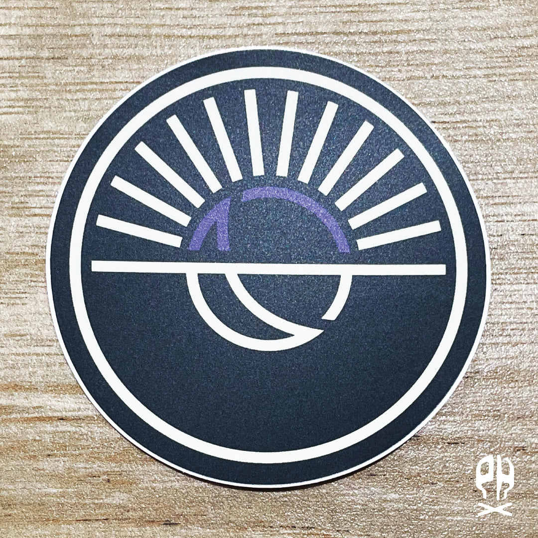 State of Hockey round sticker