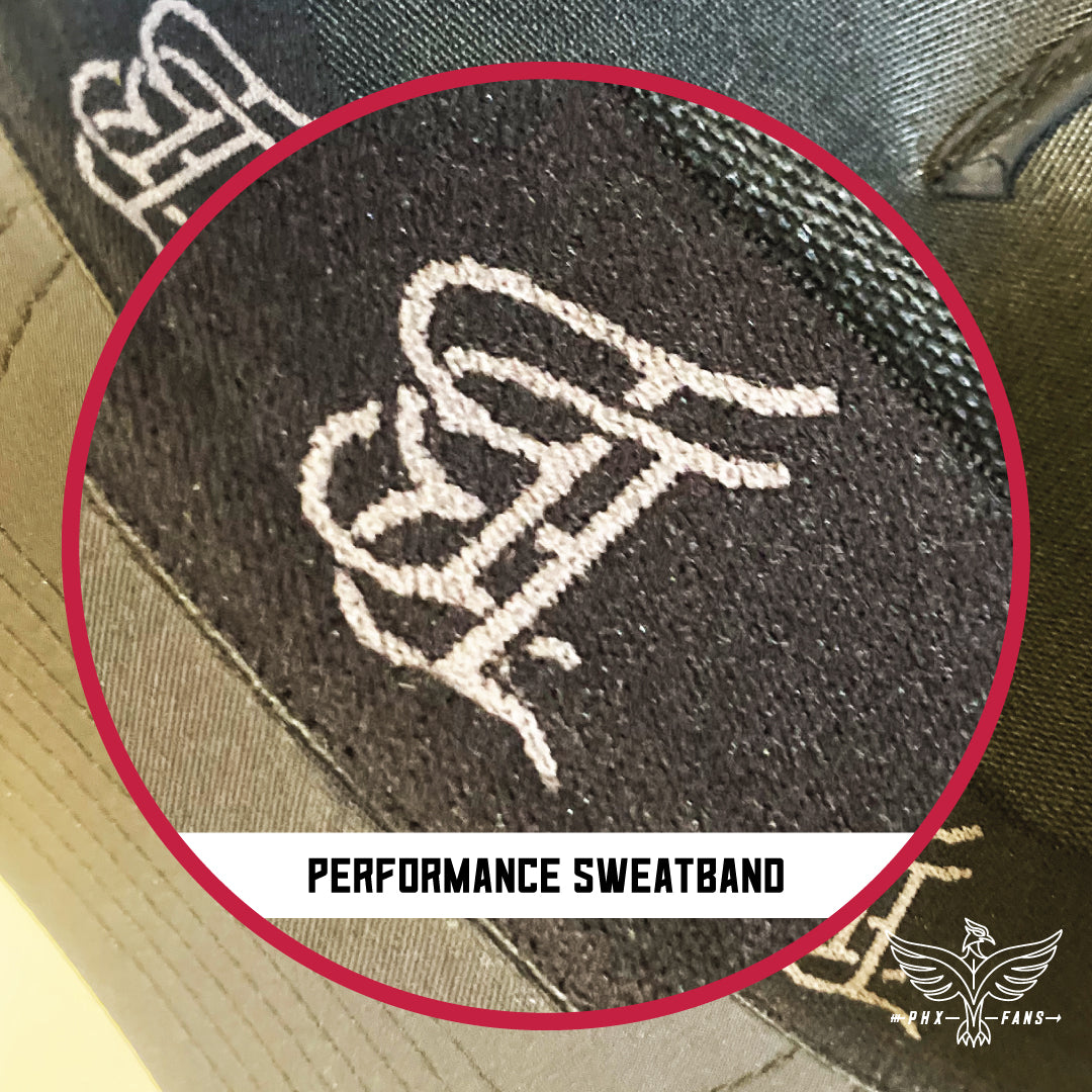 State of Football red and white Curved 5 Panel Rope Performance hat