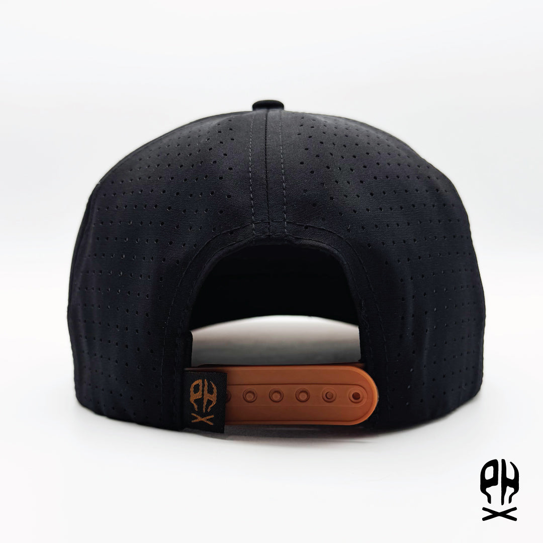 Nocturnal Snake 5-Panel Black Performance hat