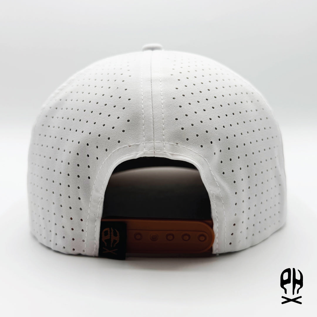Nocturnal Snake 5-Panel White Performance hat