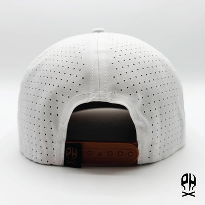 Nocturnal Snake 5-Panel White Performance hat