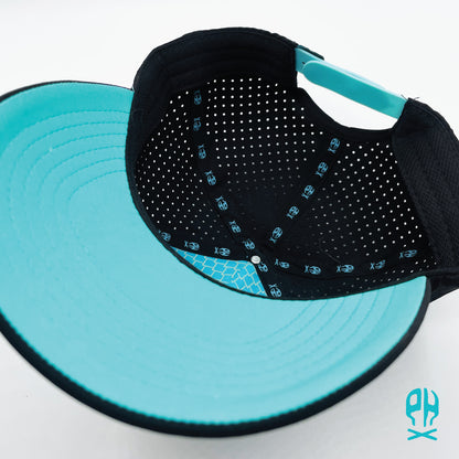 Kachina Snake Black Curved Performance hat
