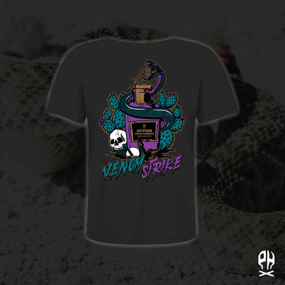 Venom Strike black t-shirt