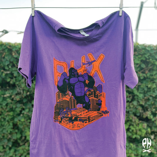King of the Valley purple t-shirt