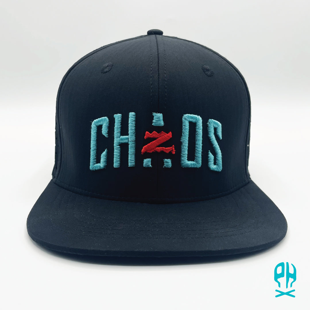 AZ CHAOS black perforated hat