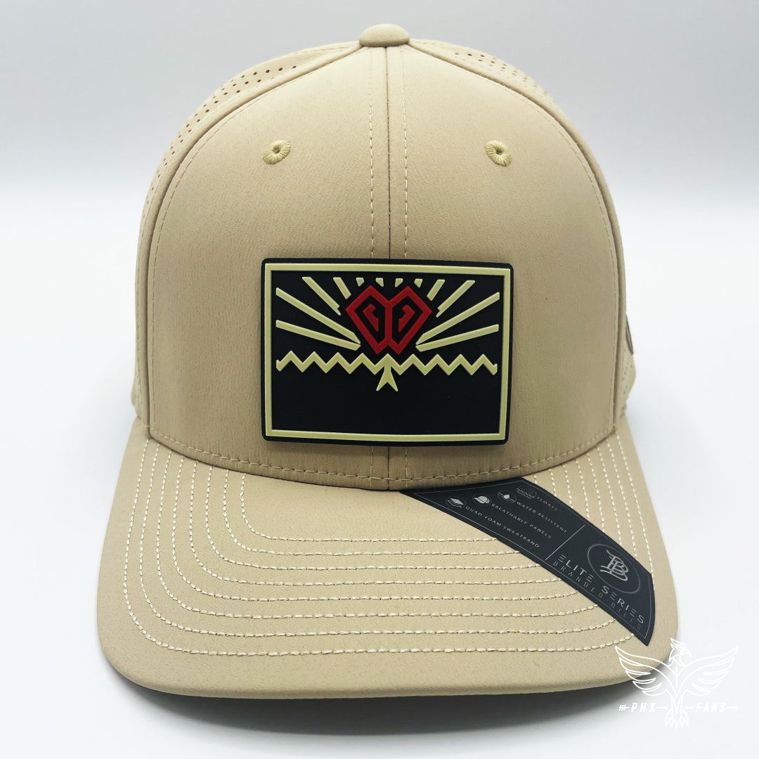 State of Baseball sand and red Desert Elite Curved hat