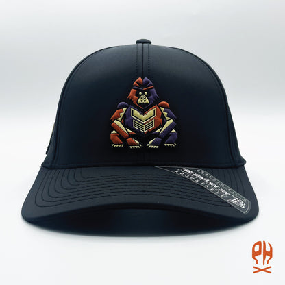 Kachina Ape Black Curved Performance hat