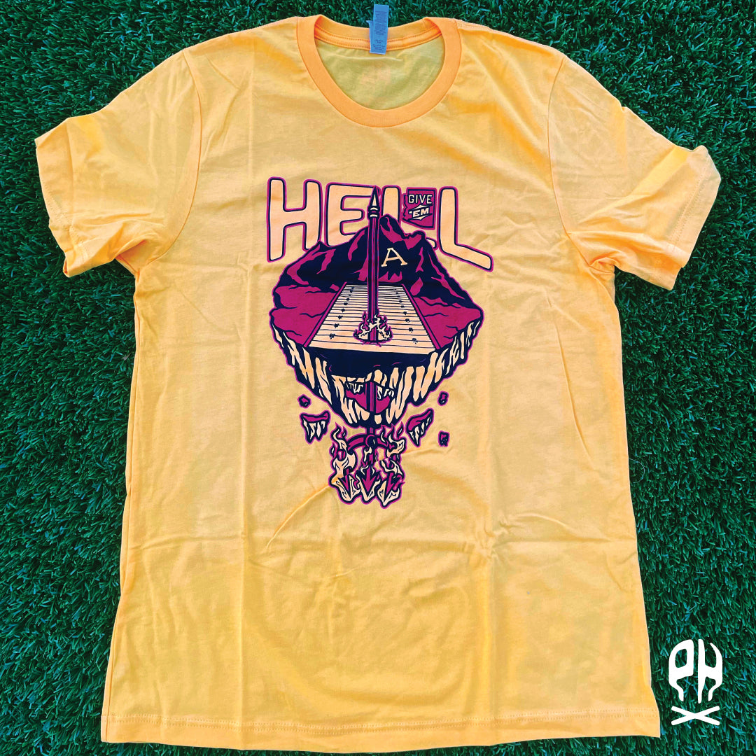 Give 'Em Hell gold t-shirt