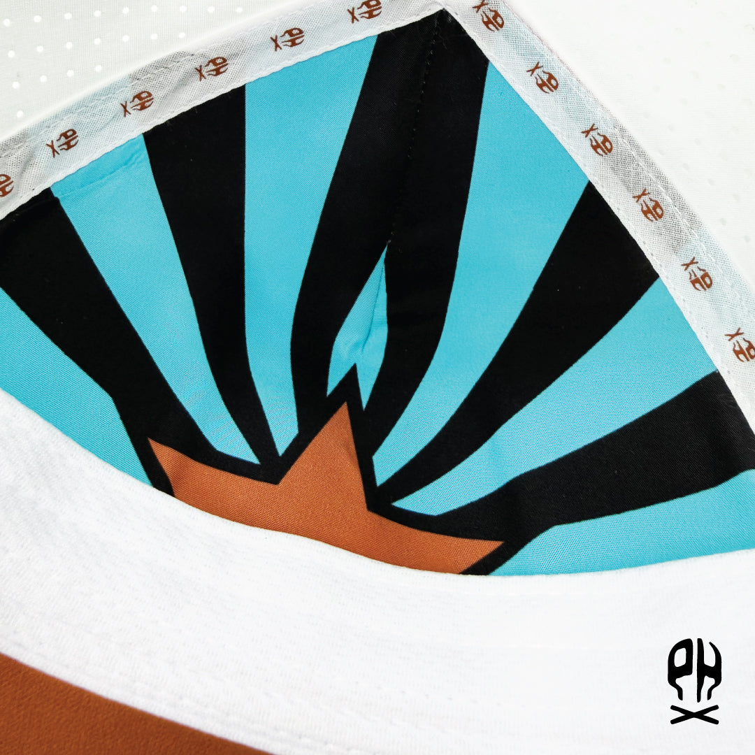 Nocturnal Snake 5-Panel White Performance hat