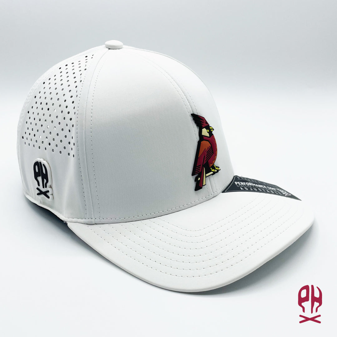 Kachina Card White Curved Performance hat