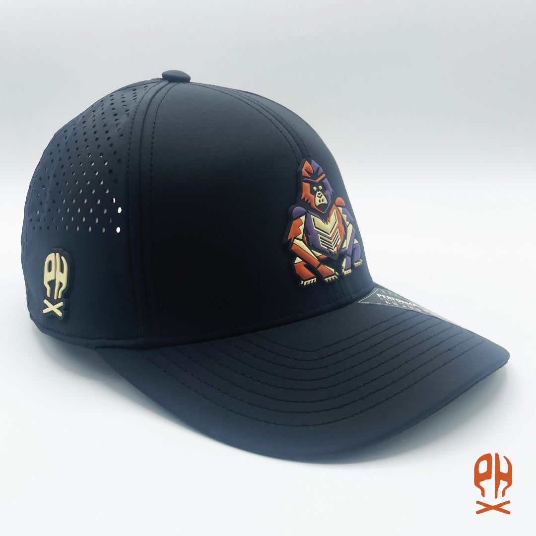 Kachina Ape Black Curved Performance hat