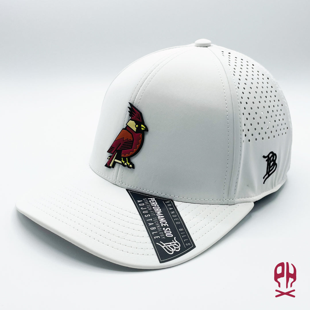 Kachina Card White Curved Performance hat