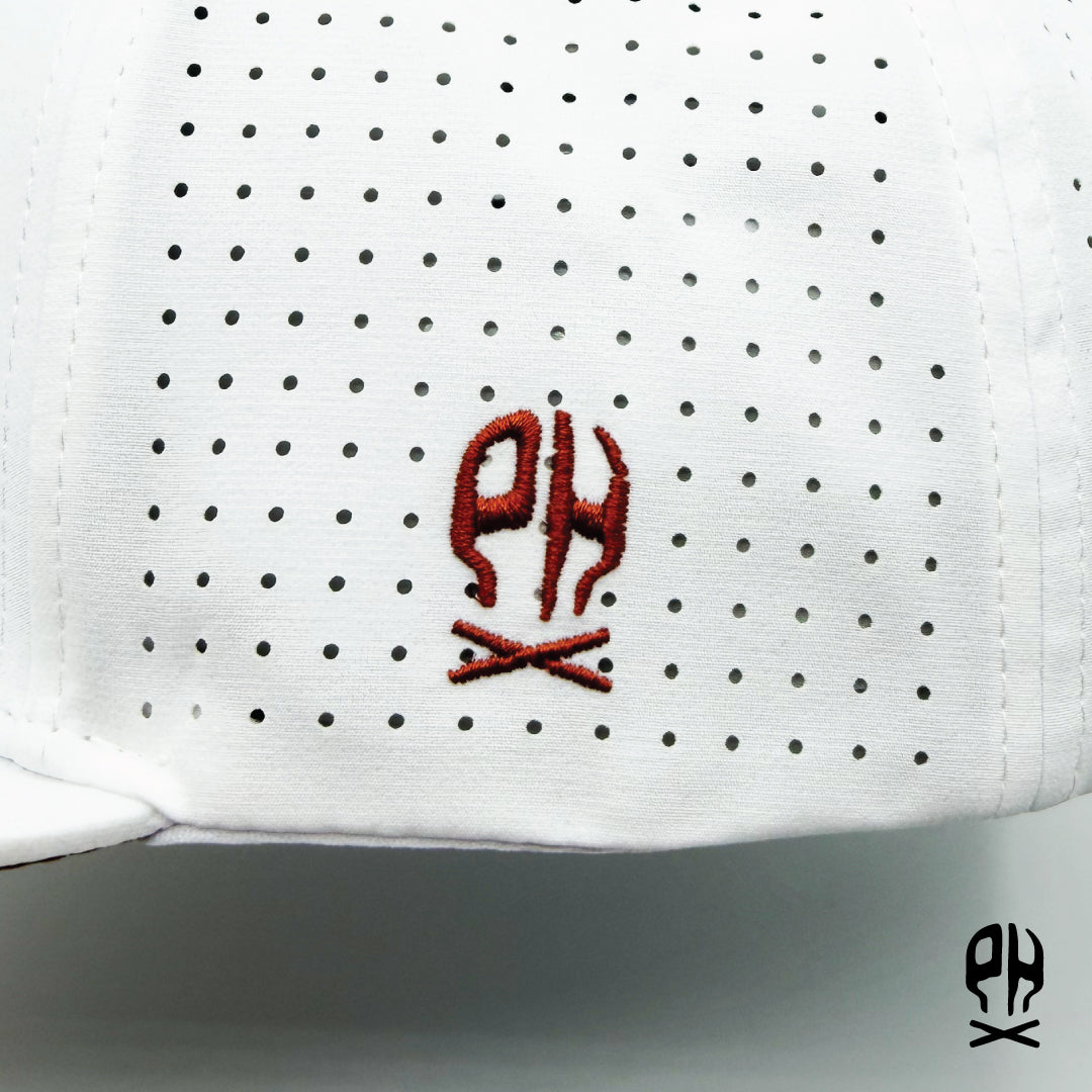 Nocturnal Snake 5-Panel White Performance hat