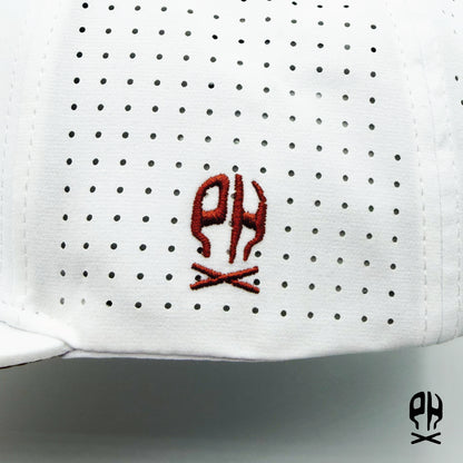 Nocturnal Snake 5-Panel White Performance hat