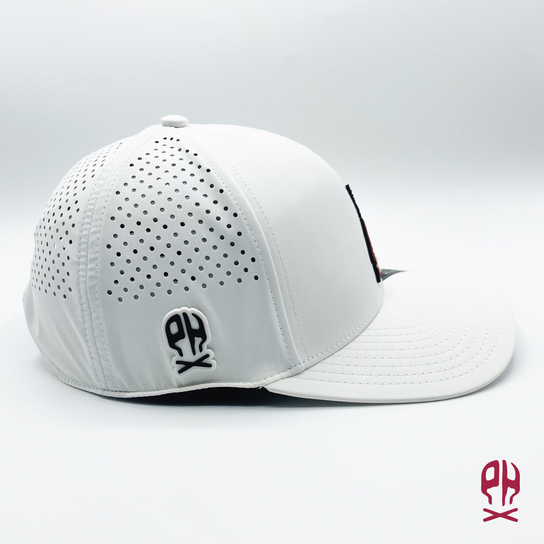 Kachina Card White Curved Performance hat