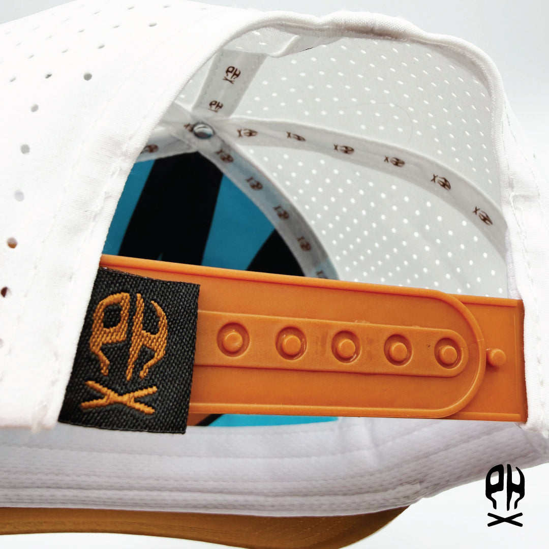 Nocturnal Snake 5-Panel White Performance hat