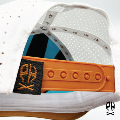 Nocturnal Snake 5-Panel White Performance hat