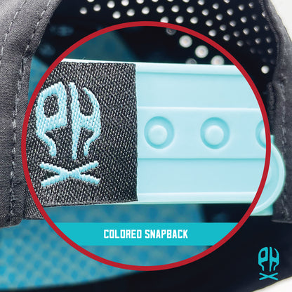 Kachina Snake Black Flat Performance hat