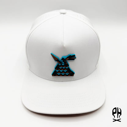 Nocturnal Snake 5-Panel White Performance hat