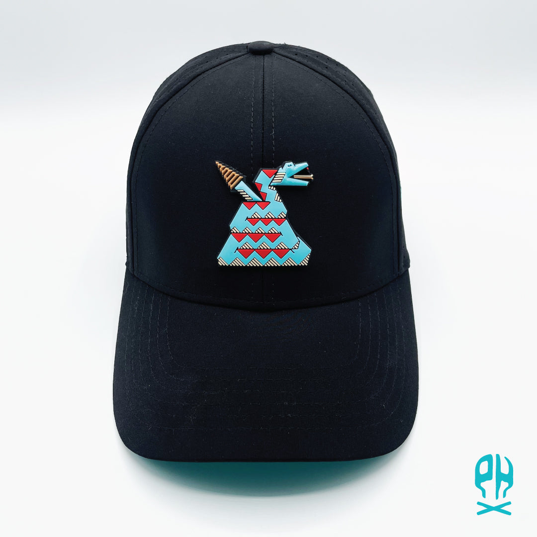 Kachina Snake Black Curved Performance hat – PHX Fans Hat Club