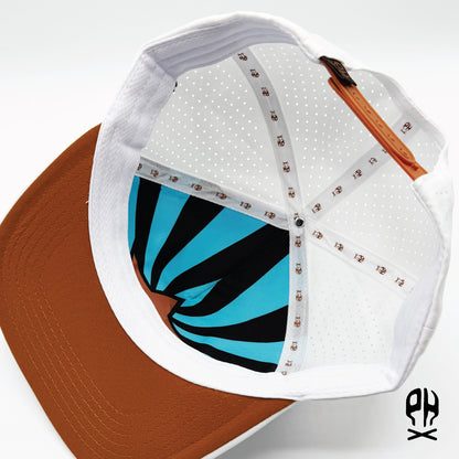 Nocturnal Snake 5-Panel White Performance hat