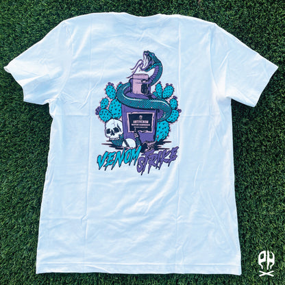 Venom Strike vintage white t-shirt