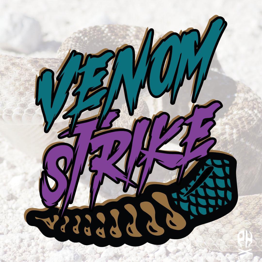 Venom Strike vintage white t-shirt