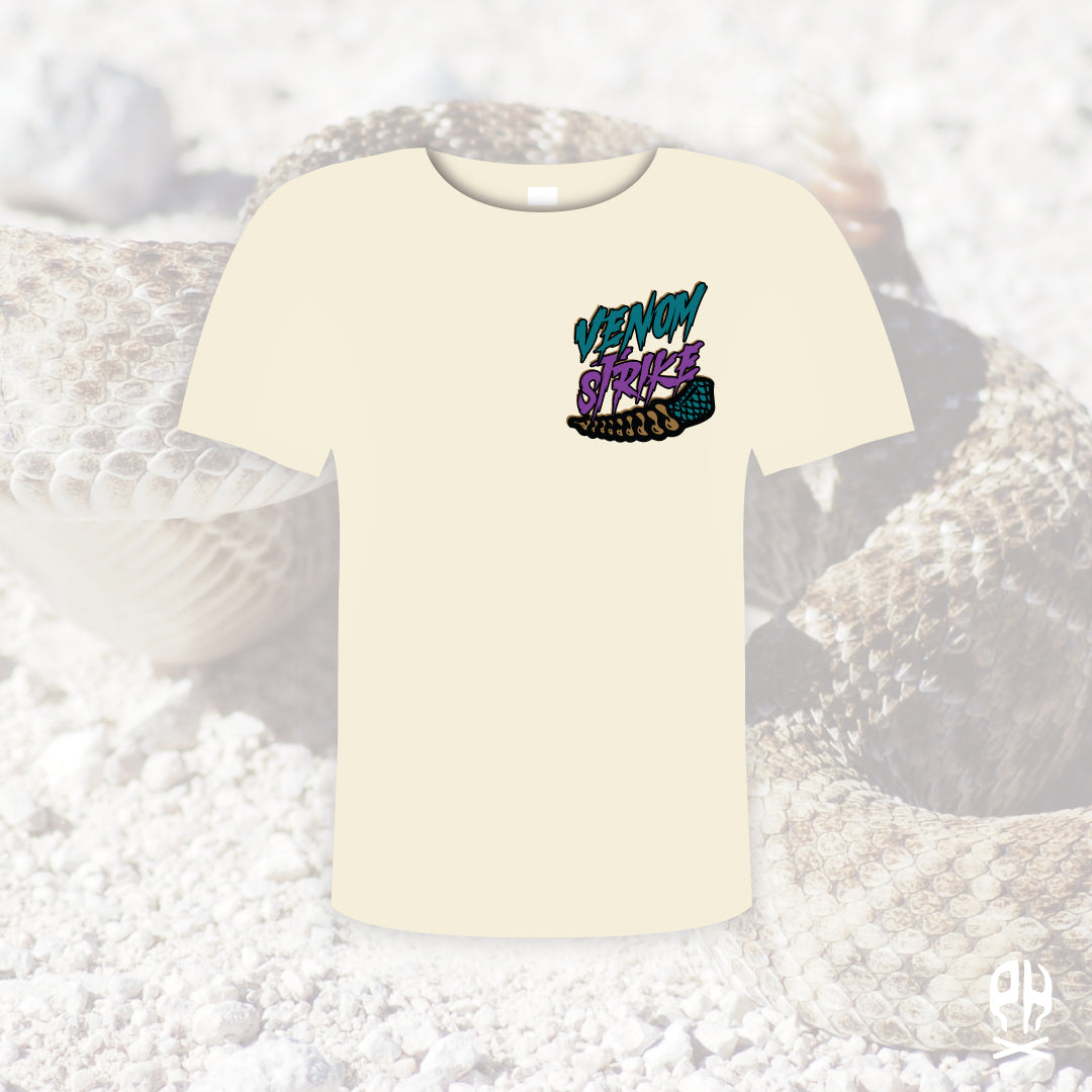 Venom Strike vintage white t-shirt