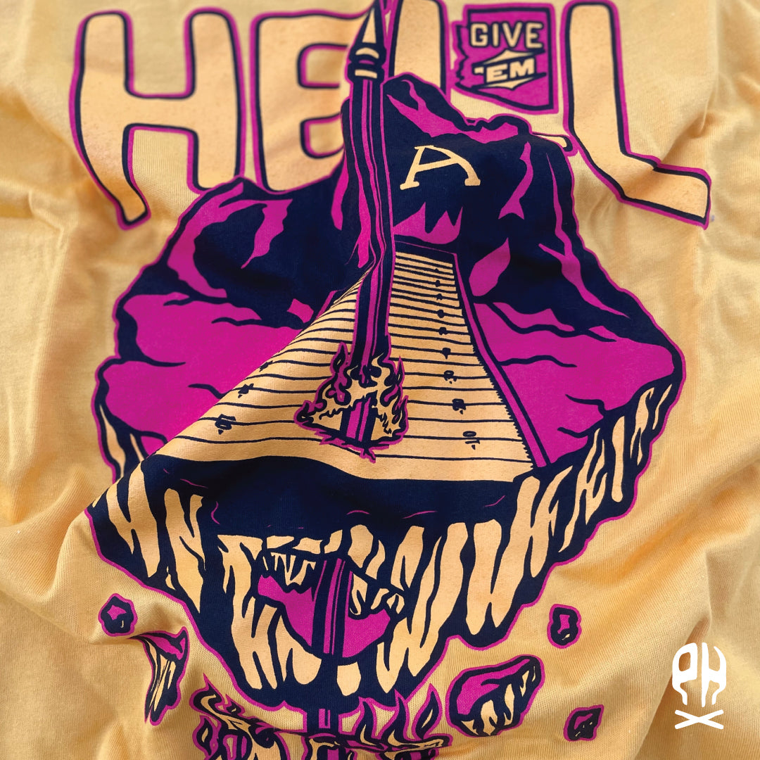 Give 'Em Hell gold t-shirt